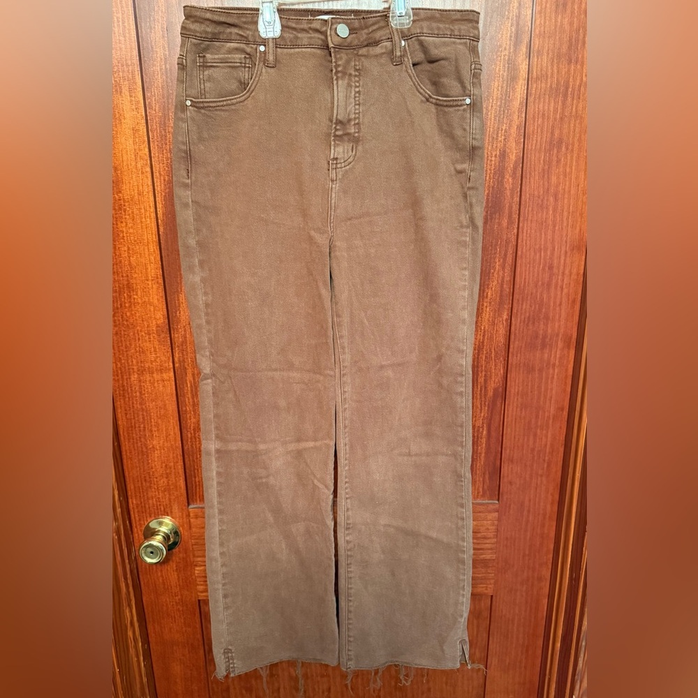 Size 31 Risen straight leg jeans